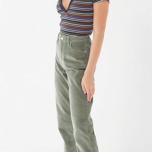 BDG High Rise Women Jeans in Olive Green